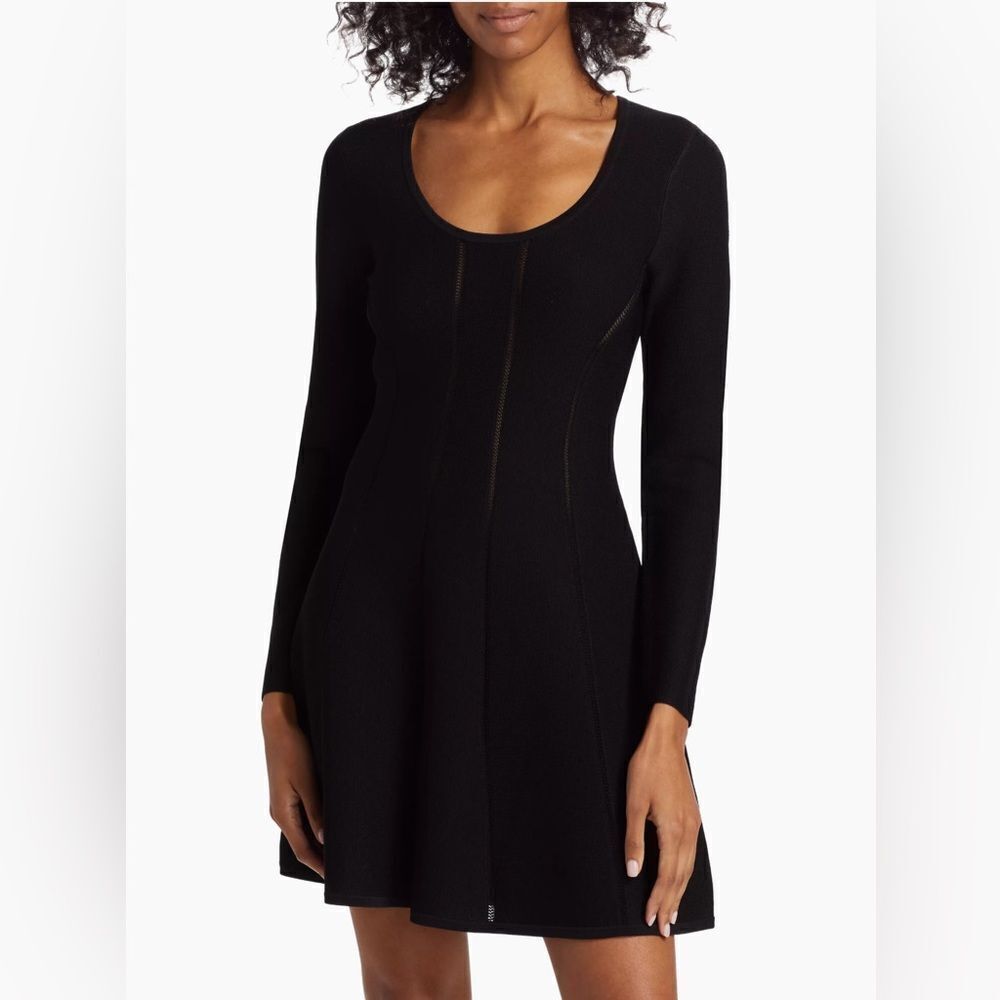 Zimmermann Luminosity Knit Paneled Minidress size 0/us size 4